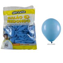 Kit 100 Balões Liso Profissional 9 Diversas Cores Art Latex