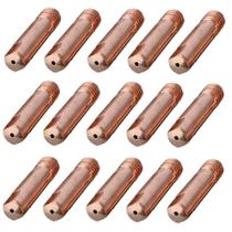 Kit - 100 Bico/Tubo De Contato Para Tocha Mig M6x25 0,8mm - 15ak / 24kd