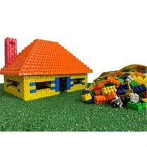 Kit 100 Blocos Monta Monta Fácil Encaixe para Construção e Imaginação Kit 100 Blocos Monta Monta Fácil Encaixe para Construção e Imaginação