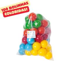 Kit 100 Bolinhas Coloridas para piscina de bolinhas