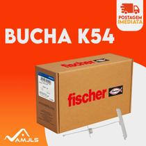 Kit 100 Bucha K54 P/ Gesso Drywall Bloco Para Parafuso Philips