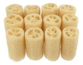 Kit 100 Bucha Vegetal Natural Limpeza Profunda Esfoliação Kit 100 Bucha Vegetal Natural Limpeza Profunda Esfoliação