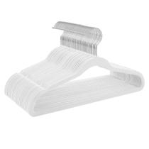 Kit 100 Cabides De Veludo Slim Antideslizante Ultrafinos