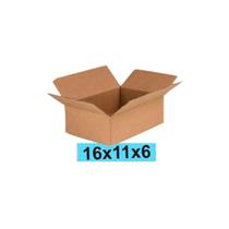 Kit 100 Caixa de Papelão Embalagem Ecommerce 16x11x6 Pacote Correios Sedex Pac Envio Imediato Kit 100 Caixa de Papelão Embalagem Ecommerce 16x11x6 Pacote Correios Sedex Pac Envio Imediato
