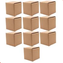Kit 100 caixa de papelão maleta para mudança grande 12x12x12cm Kit 100 caixa de papelão maleta para mudança grande 12x12x12cm