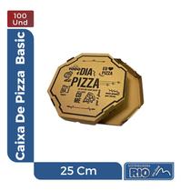 Kit 100 Caixa De Pizza Basic Delivery Pizzaria