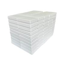 Kit 100 Caixas de Papelão Embalgens Rígida Branca Alta Qualidade Porta Relógio 14cm x 8.6cm x 3cm