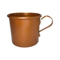 Kit 100 Caneca Copo Moscow Mule Alumínio Cor Cobre 250ml Festa Casamento Eventos Blinde Presente