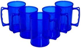 Kit 100 Caneca De Chopp Acrílica ul Cristal 300Ml Festa