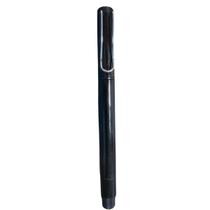 Kit 100 Canetas esferográfica sublimática tinta azul com marca texto 2x1 cor Preto - Atacado