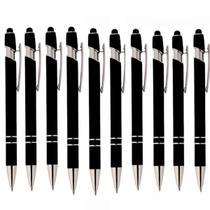 Kit 100 Canetas Touch Esferográfica P/ Tablets E Smartphones