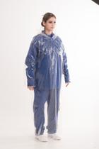 Kit 100 Capas de chuva descartável transparente 100 unidades Kit 100 Capas de chuva descartável transparente 100 unidades