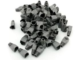 Kit 100 Capas De Silicone Para Conector de Rede RJ45