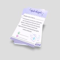 kit 100 Cartão de agradecimento, Tag frases prontas tema: Recadinho ao cliente MOD(35 kit 100 Cartão de agradecimento, Tag frases prontas tema: Recadinho ao cliente MOD(35