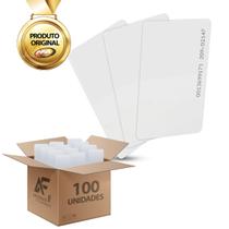 Kit 100 Cartões Proximidade Rfid 125khz Cx-7401 Leitor Catraca