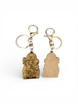 Kit 100 Chaveiros São José Mdf Mosquete Simples Dourado
