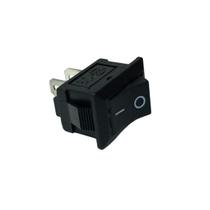 Kit 100 Chaves Tic Tac Kdc Preta Mini 2 Terminais 2 Posições Liga Desliga On Off 3A Em 250v Ac Reforçado