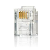 Kit 100 Conector Rj12 6p6c Kit 100 Conector Rj12 6p6c