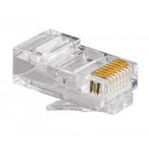 Kit 100 conectores macho CAT 5E RJ45 lite MXT