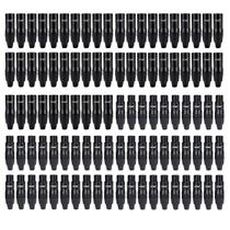 Kit 100 Conectores XLR Macho e Fêmea Balanceado Premium PVK-PT Voik Metal e ABS Preto Kit 100 Conectores XLR Macho e Fêmea Balanceado Premium PVK-PT Voik Metal e ABS Preto