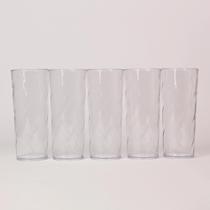 Kit 100 Copos Long Drink 350ML Para Festas, Aniversários, Transparente Kit 100 Copos Long Drink 350ML Para Festas, Aniversários, Transparente