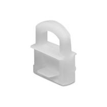 Kit 100 Deslizante Pra Cortina De Trilho Suísso - Click Máx