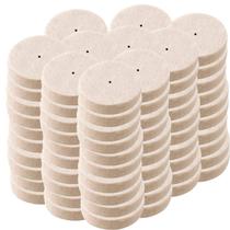 Kit 100 Discos De Feltro 25Mm Para Polimento Micro Retíficas