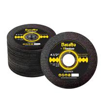 Kit 100 Discos para Inox 4.1/2 X 1,0mmx 7/8 Navalha - Titanium Kit 100 Discos para Inox 4.1/2 X 1,0mmx 7/8 Navalha - Titanium