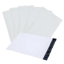 Kit 100 Envelopes de Segurança Branco 26x36cm Opaco Inviolável