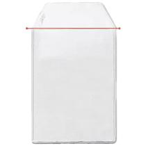 Kit 100 Envelopes Protetor Porta Documento Plástico Tamanho 9x12cm ACP P-9