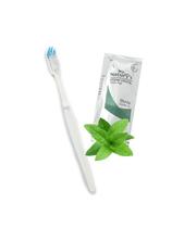 Kit 100 Escova Dental Com Creme 4G Hotel Motel Pousada Spa