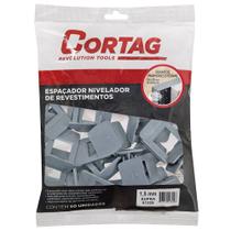 Kit 100 Espaçador Nivelador 1.5mm Para Granito Mármore e Pedra + 50 Cunhas Cortag