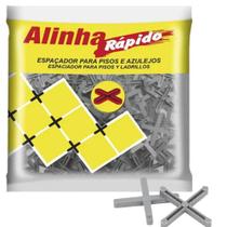 Kit 100 Espaçador Separador Para Pisos Revestimentos Azulejos Tipo Cruzeta Alinha Rápido Juntalider