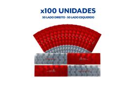 Kit 100 Faixa Refletiva Lateral Avery Denisson