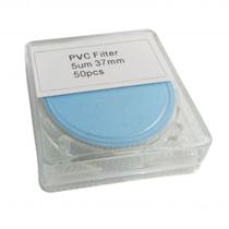 Kit 100 Filtro Pvc 37mm 5 Microns Função Coleta Poeira Fe-500 Instrutherm