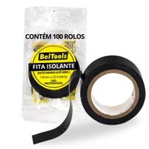 Kit 100 Fita Isolante 19mm x 20 metros Beltools
