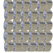 Kit 100 Fitas Adesivas Transparentes RGL 45mmx100m 45 Micras