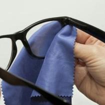 Kit 100 flanela delicada limpa lentes óculos e acessórios textura que evita arranhões