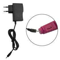 Kit 100 Fonte Carregador Alimentação Lixadeira Motor Polidor Unhas Alongamento Gel Fibra 9V Bivolt Atacado