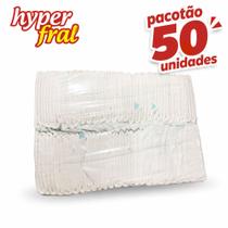 Kit 100 Fraldas Geriátrica Adulto Hyperfral Segunda Linha + 12 Pacotes de Lenço Mary Gold
