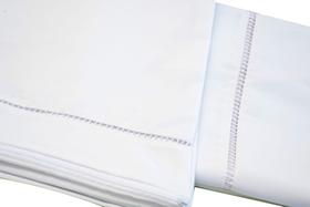 Kit 100 fronhas ponto palito algodão para travesseiro 70X50 CM Com Ziper