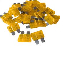 Kit 100 Fusíveis Automotivos Lâmina Escolha Amperagem