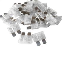 Kit 100 Fusíveis Automotivos Lâmina Escolha Amperagem