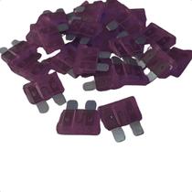 Kit 100 Fusíveis Automotivos Lâmina Escolha Amperagem