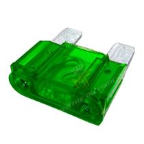 Kit 100 Fusivel Encaixe Lamina MAXI 30 Amperes