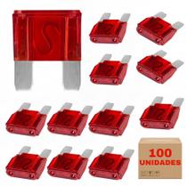 Kit 100 Fusível Max Automotivo 50 Amperes Lâmina Bateria