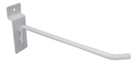 Kit 100 Gancho Para Painel Canaletado Cor Branco 15Cm Mfl Kit 100 Gancho Para Painel Canaletado Cor Branco 15Cm Mfl