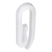 KIT 100 Ganchos Clips para Cortinas em Trilho Suíço - Praticidade e Modernidade