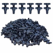 Kit 100 Gotejador Regulável Irrigação 1 a 20 LPH Fácil Instalação e Economia Kit 100 Gotejador Regulável Irrigação 1 a 20 LPH Fácil Instalação e Economia