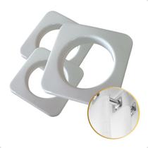 Kit 100 Ilhós Quadrado 28mm para Cortina de Ilhós - Varias Cores